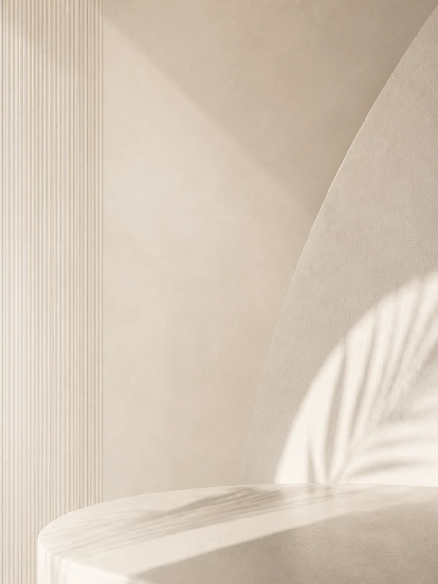 Warm architectural background for the procedure guide